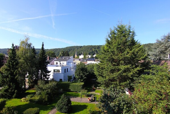 Aussicht vom Balkon