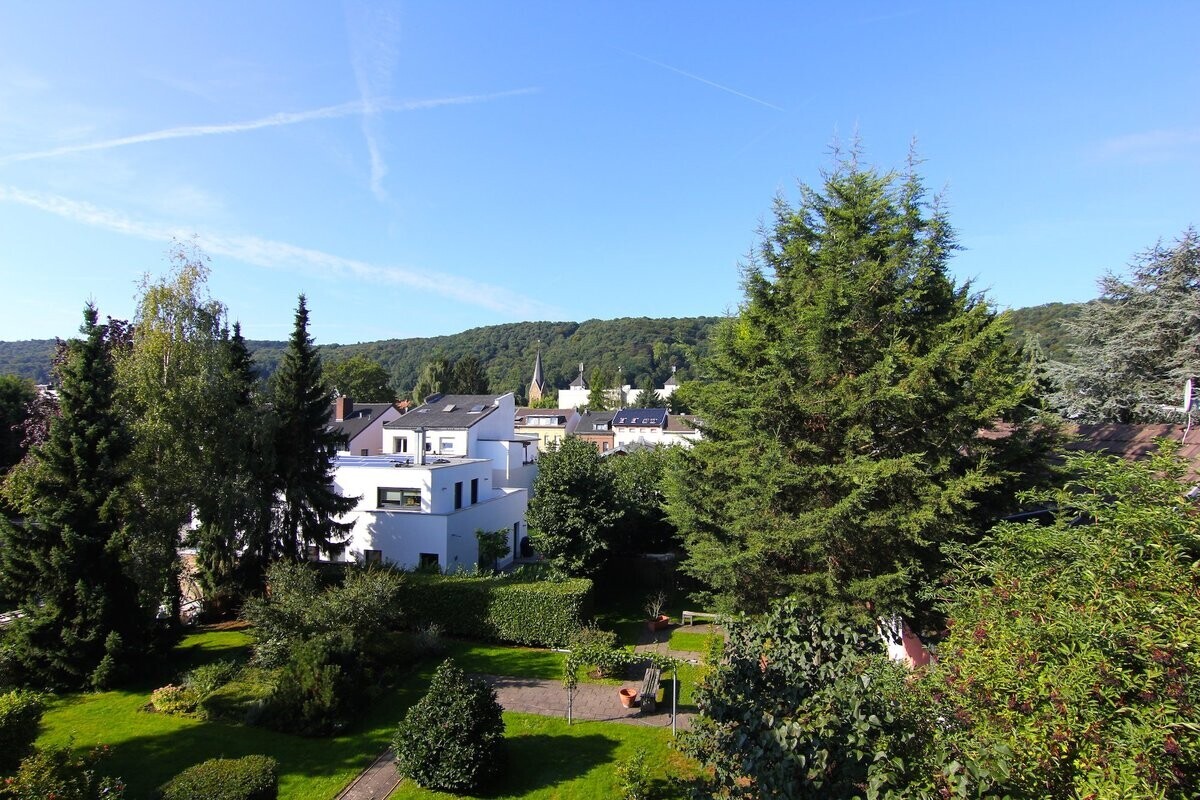 Aussicht vom Balkon