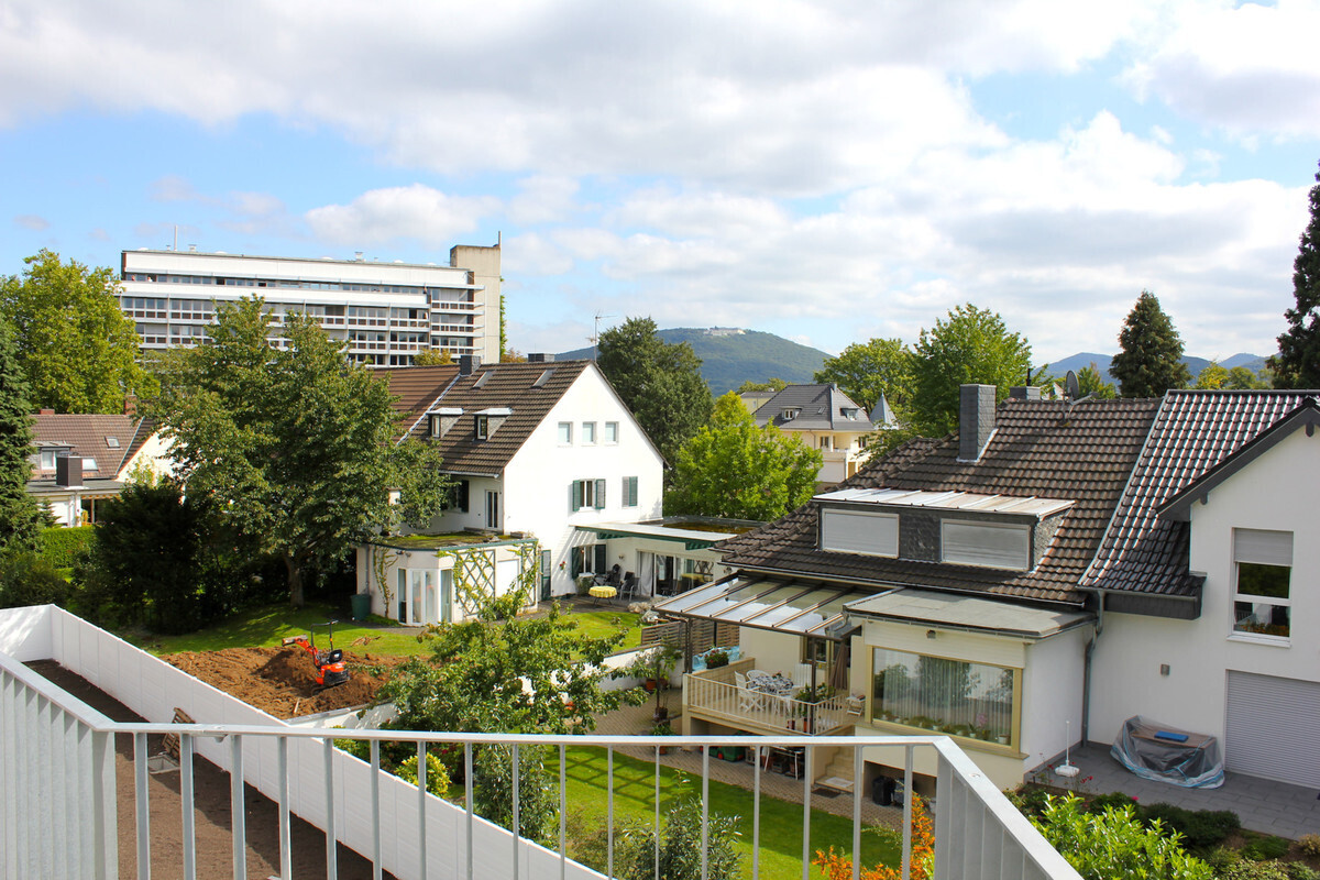 Aussicht vom Balkon