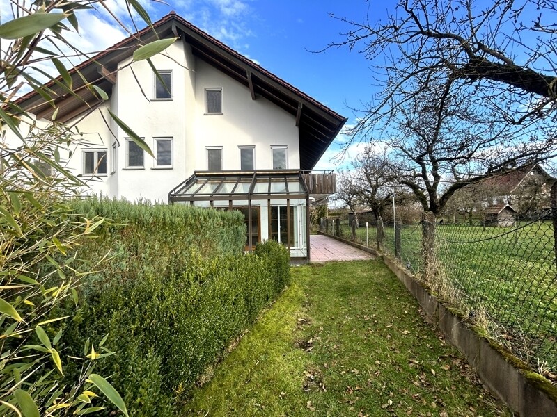 Westansicht richtung Garten