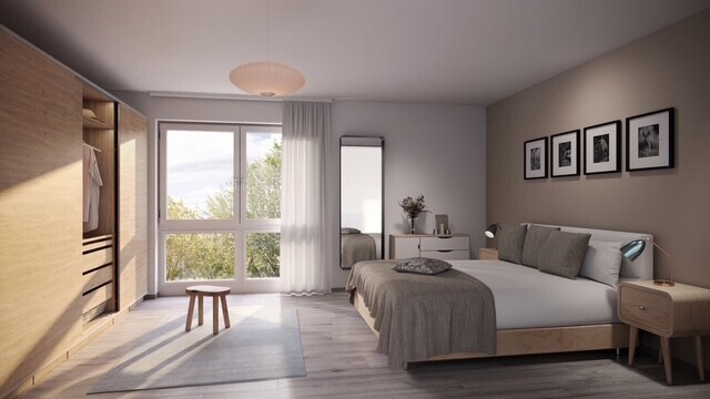Visualisierung Schlafzimmer
