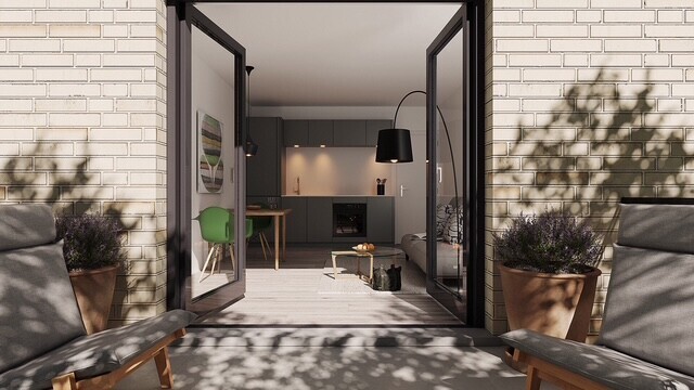 Visualisierung - Balkon