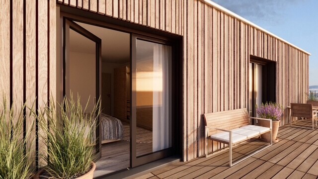Visualisierung - Dachterrasse