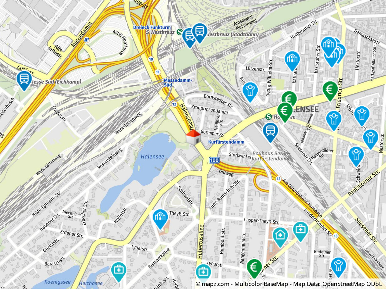 Geolyzer Kartenausschnitt