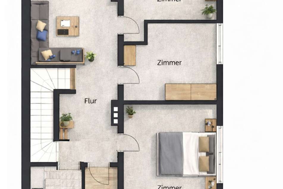 OG Haus 20 möbliert
