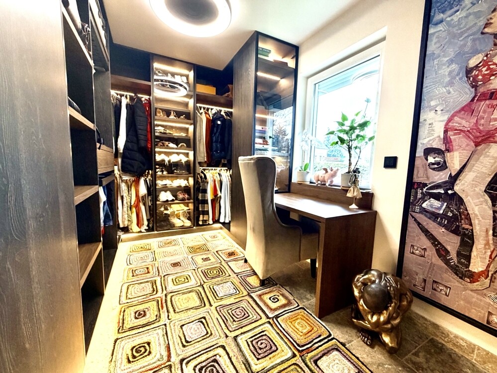 Begehbarer Kleiderschrank