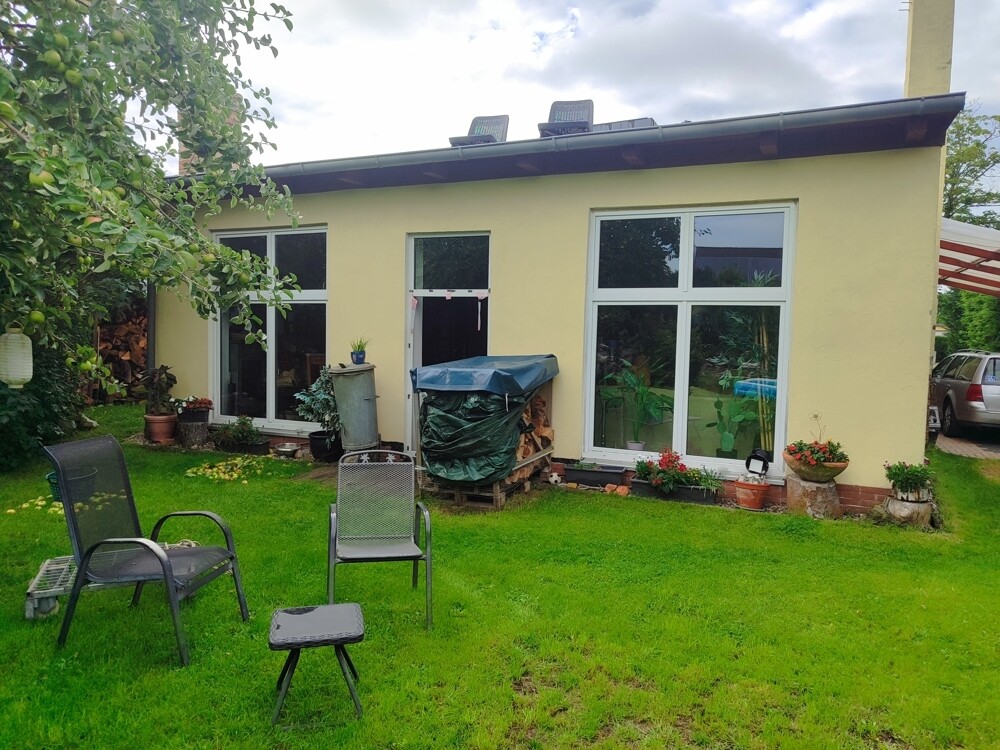 Haus außen hinten