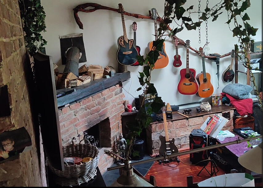 Wohnzimmer_Kamin
