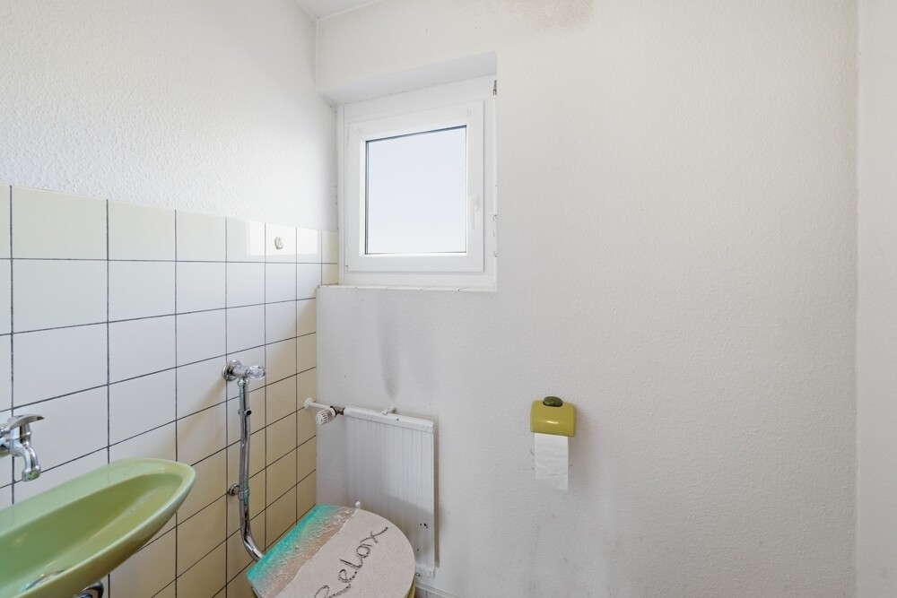 ...und separatem WC