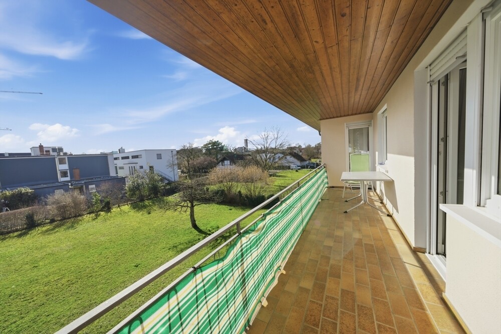 ...zum schönen Balkon