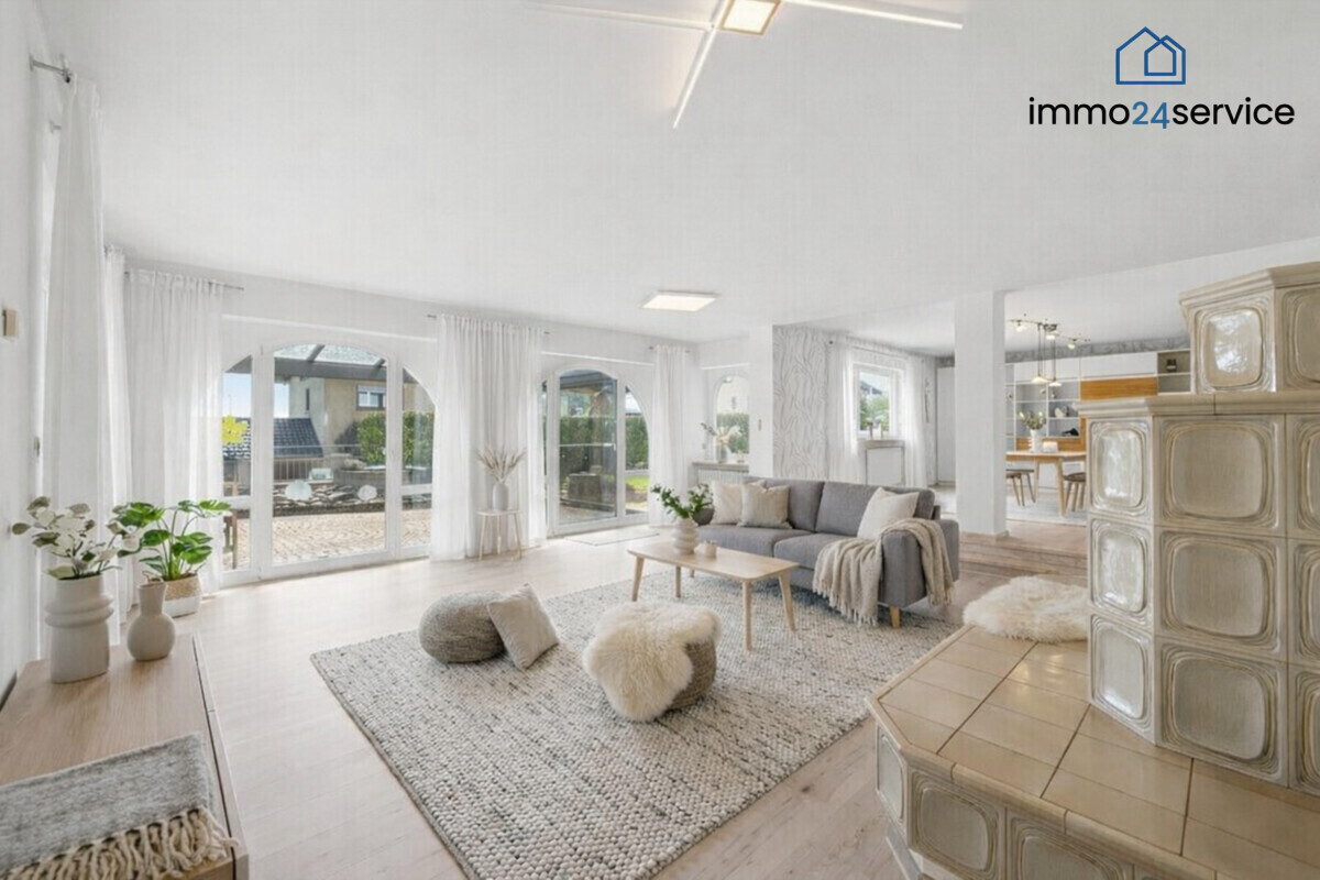 Wohnzimmer EG Beispiel Inneneinrichtung 
