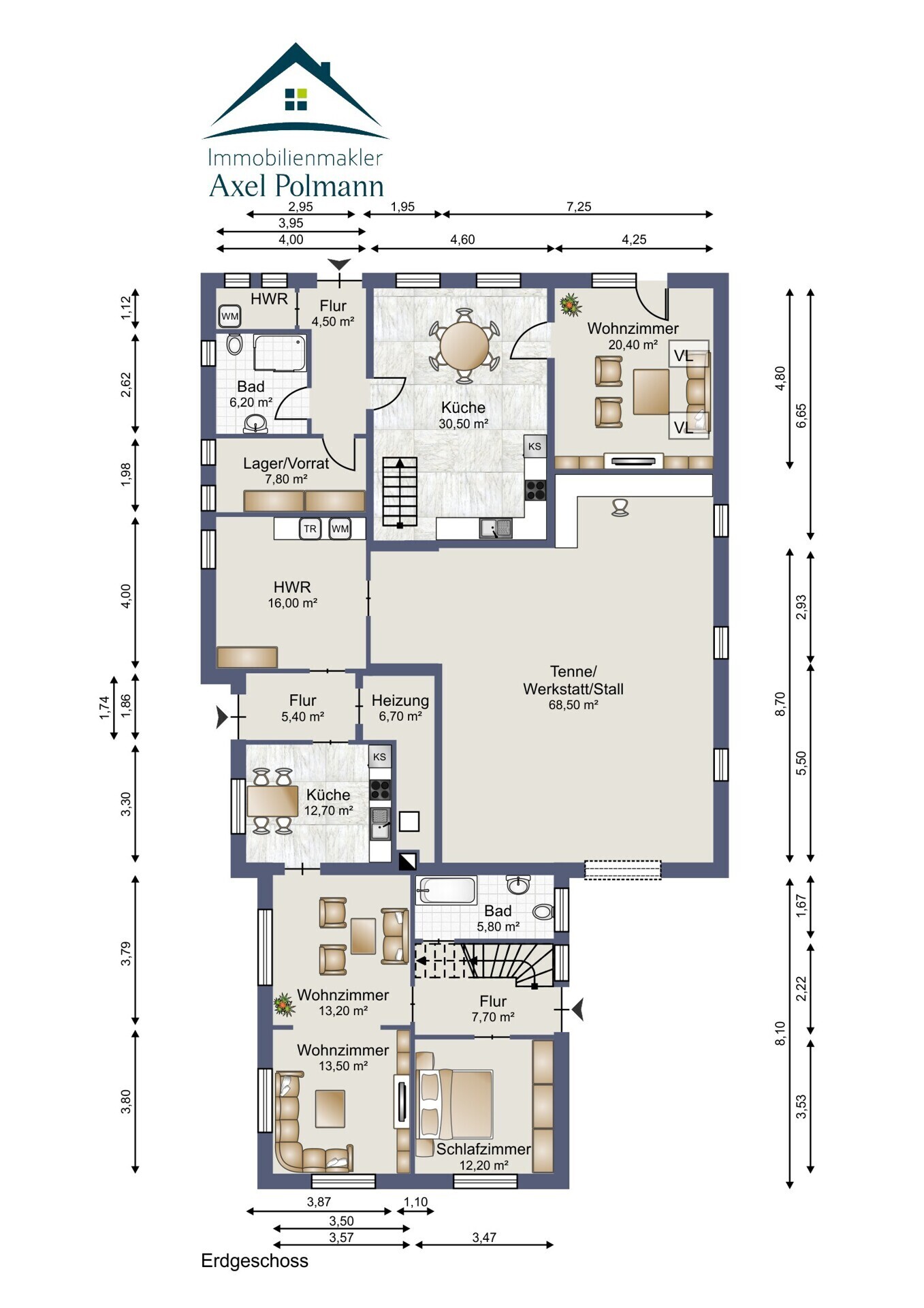 Grundriss Erdgeschoss