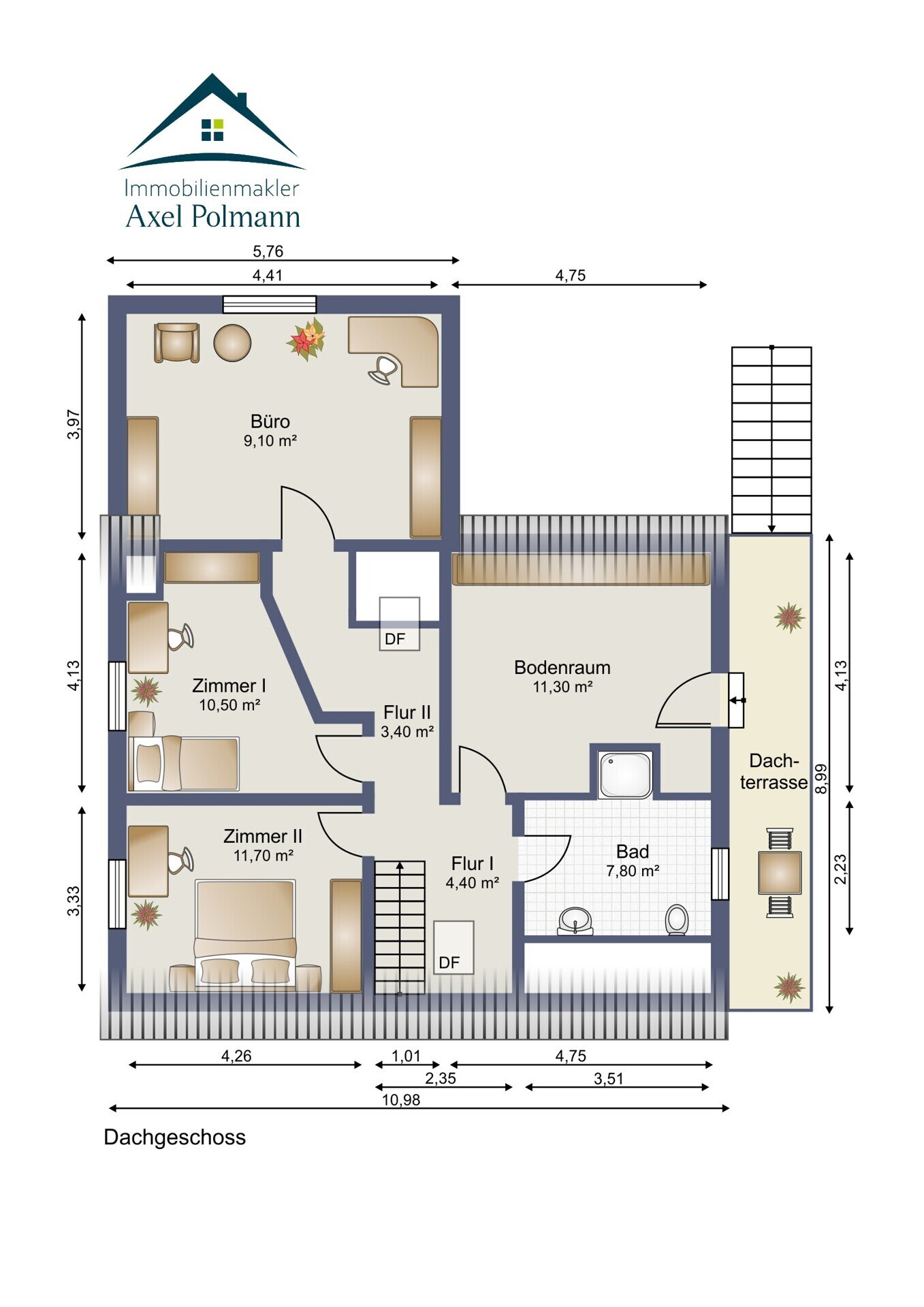 Grundriss Dachgeschoss
