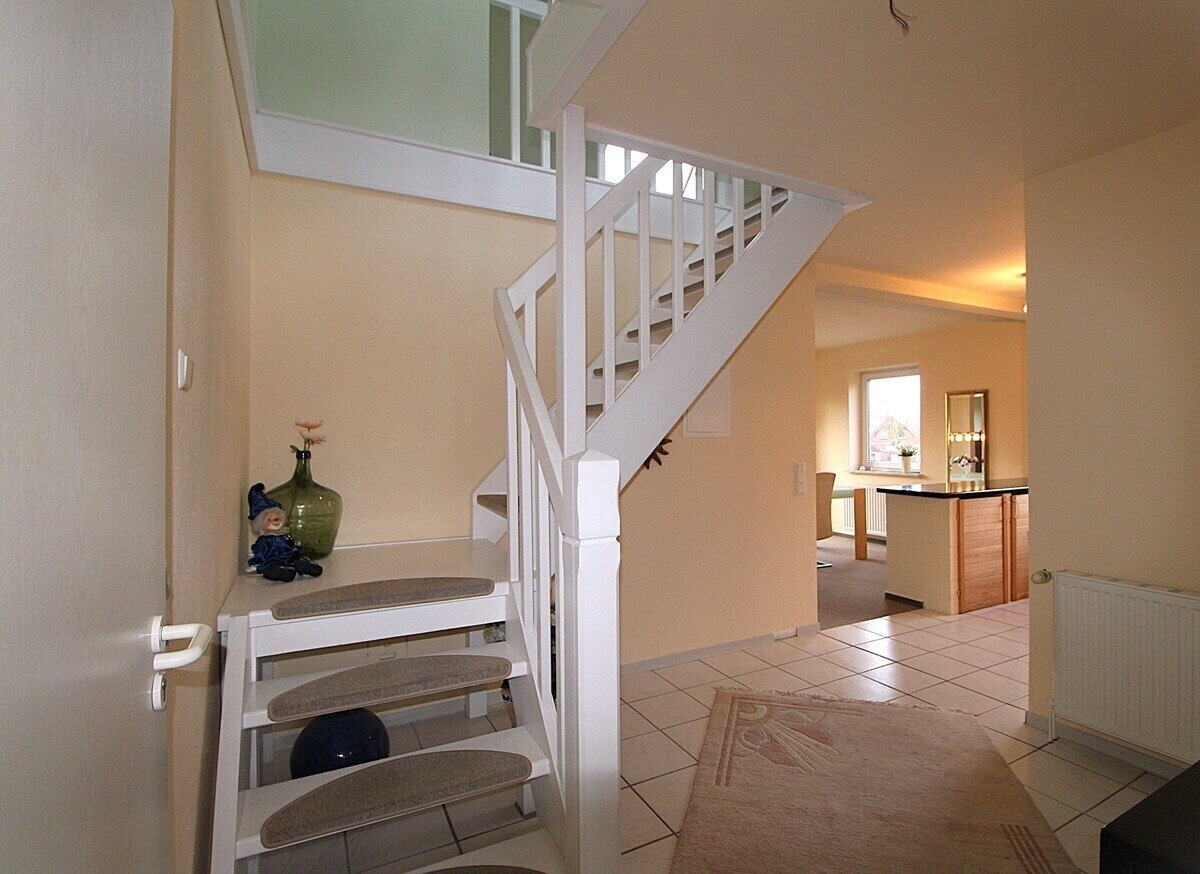 Treppe + Garderobe