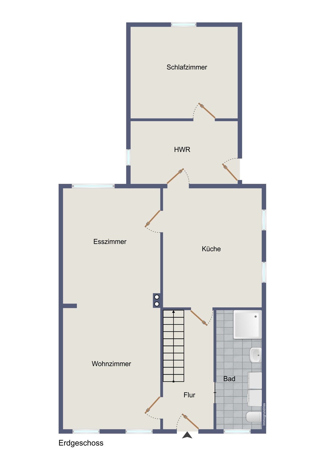 Grundriss Erdgeschoss