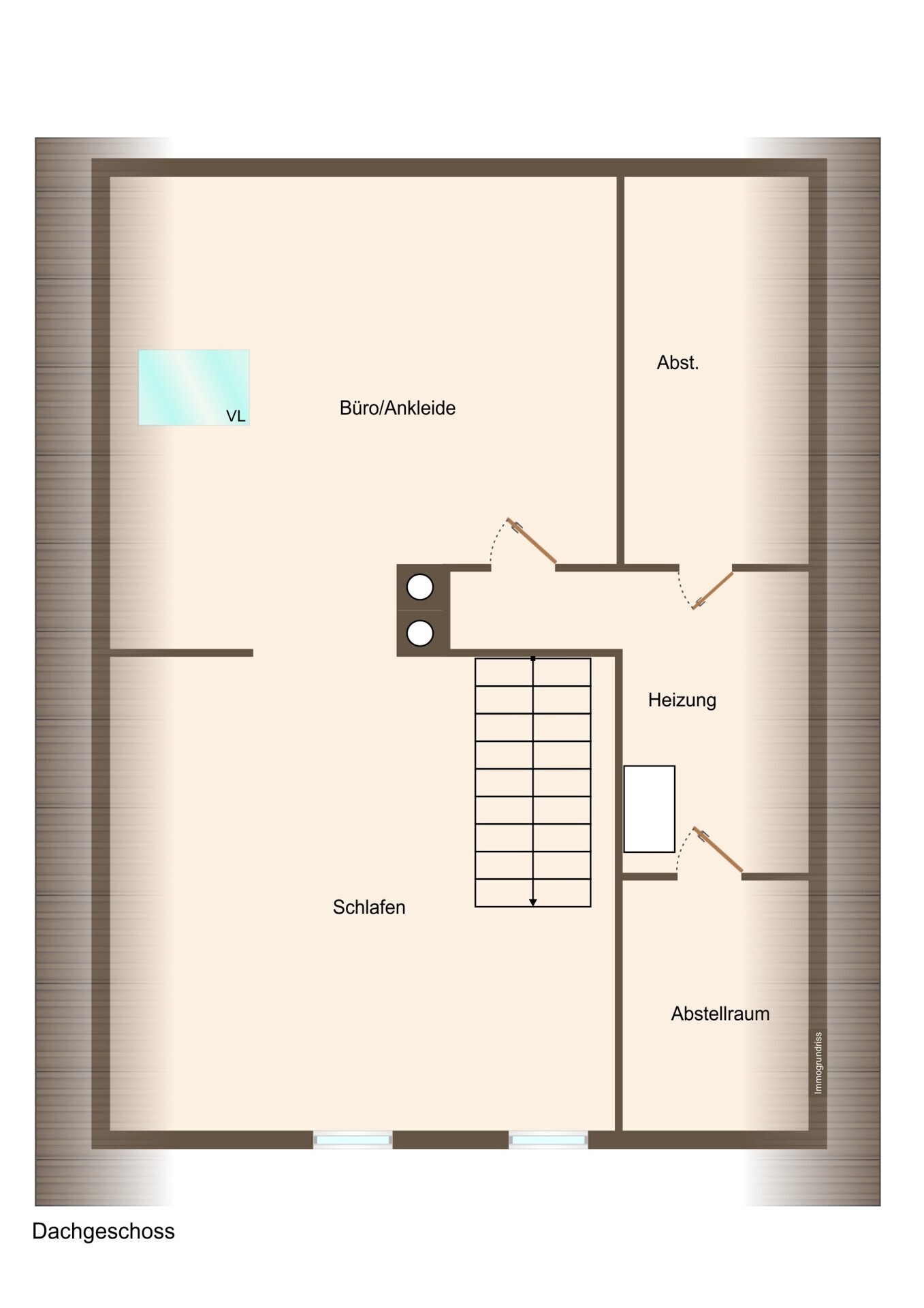 Grundriss Dachgeschoss