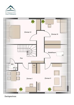 Grundriss Dachgeschoss