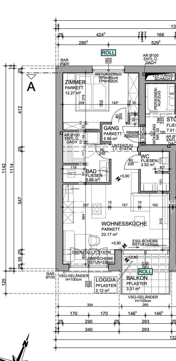 Grundrissplan