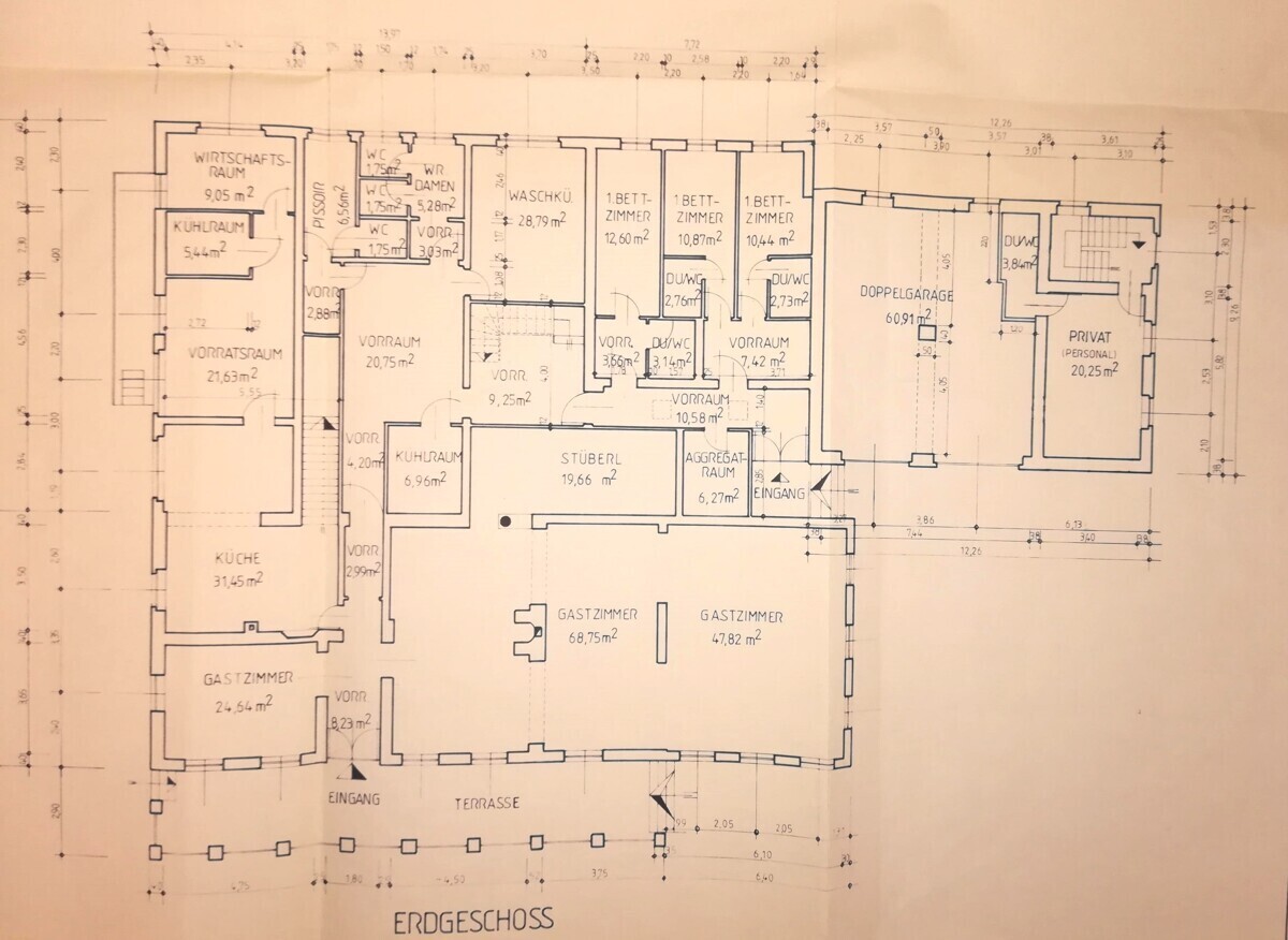Plan Erdgeschoss