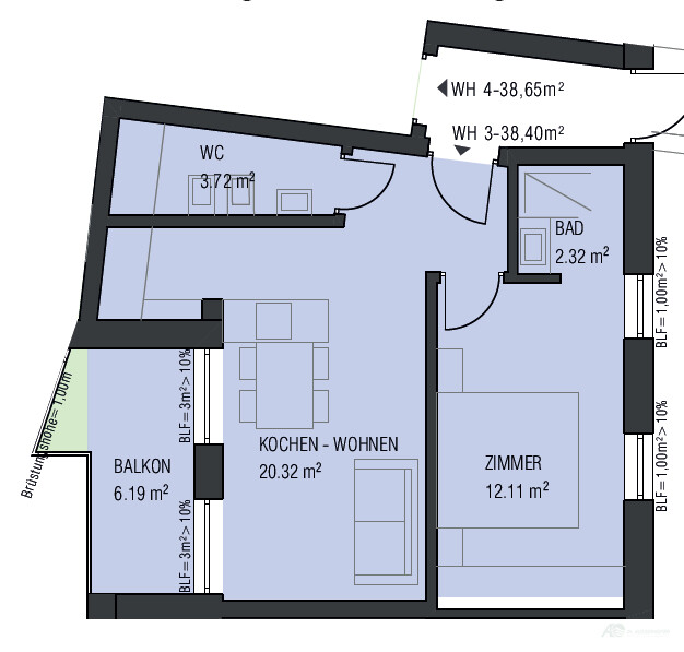 Plan Wohnung