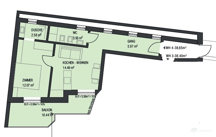 Plan Wohnung