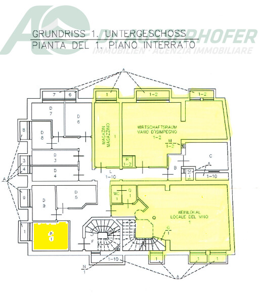Plan Kellergeschoss