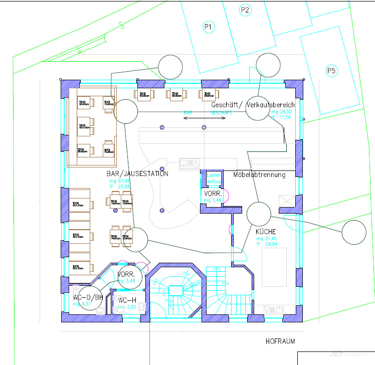 planimetria arredamento interno