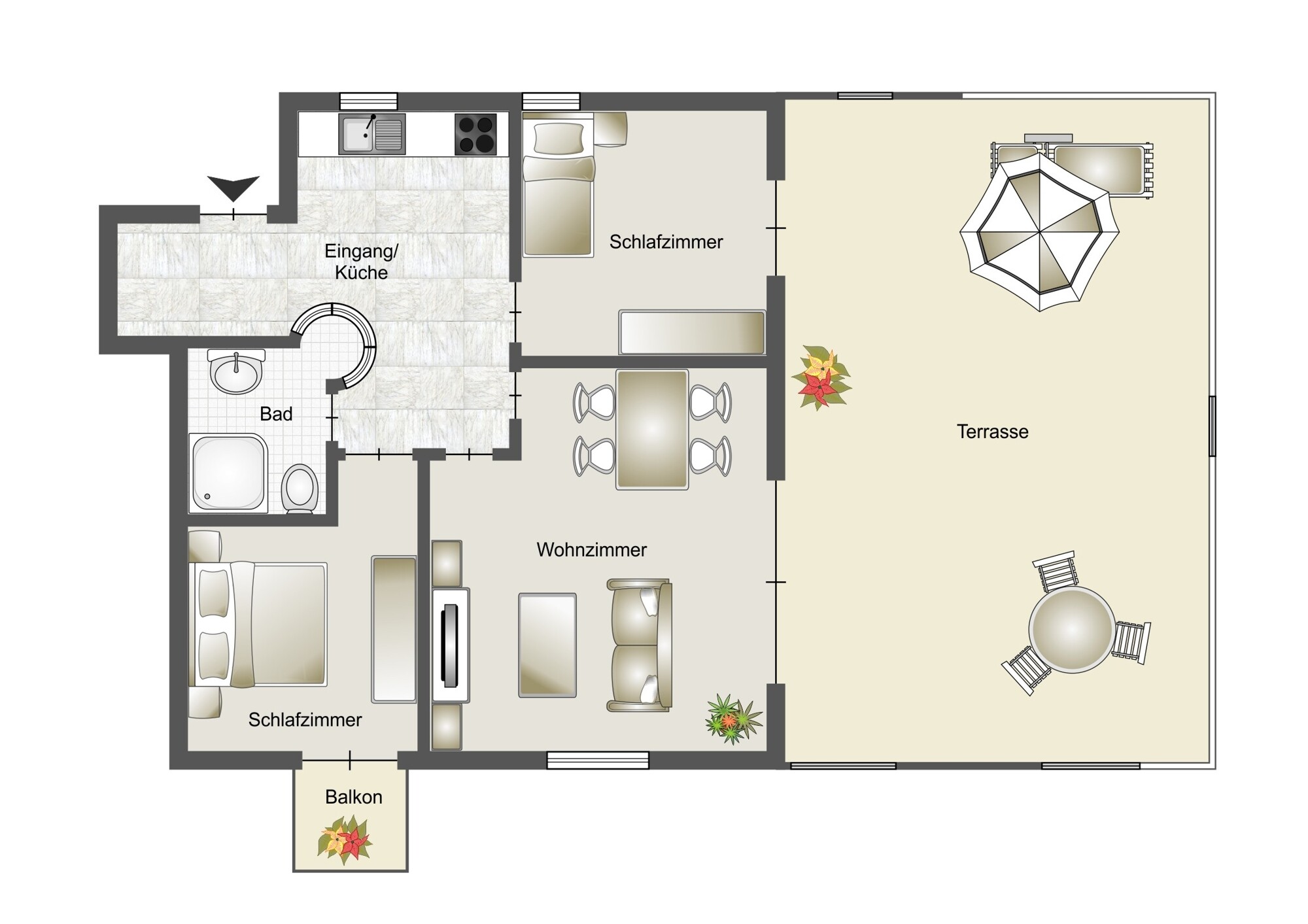 Plan Wohnung