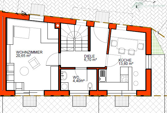 Plan Erdgeschoss
