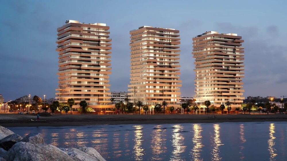 torres de noche