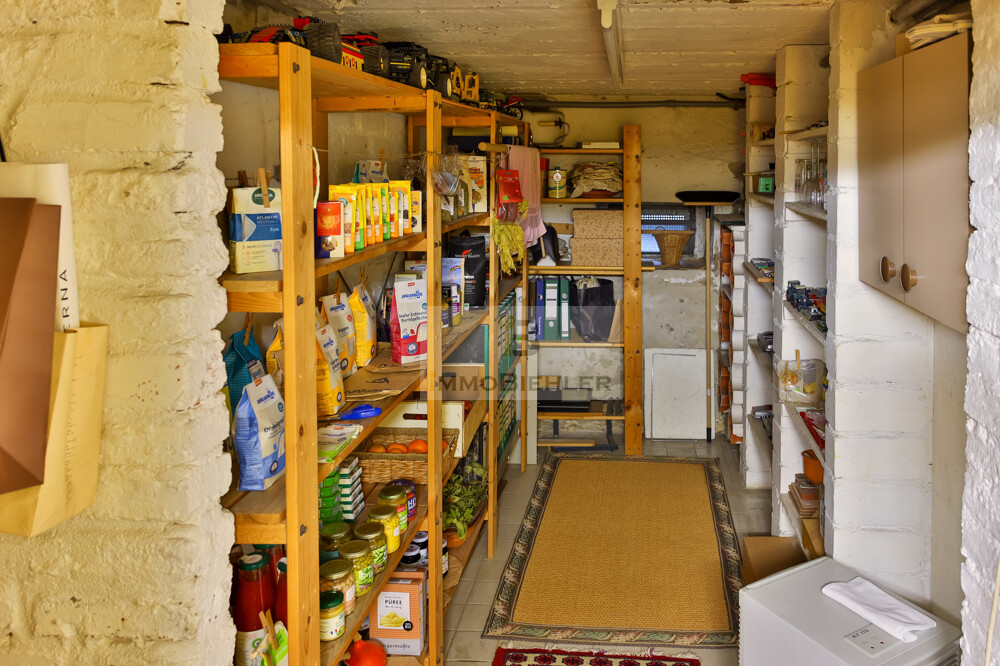 Stauraum im Keller