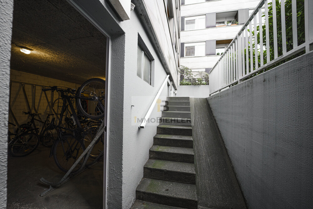 Viele Fahrradrampen