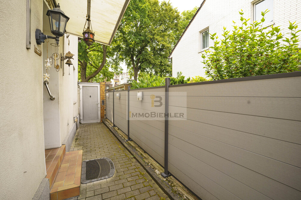 Neuwertige Wand