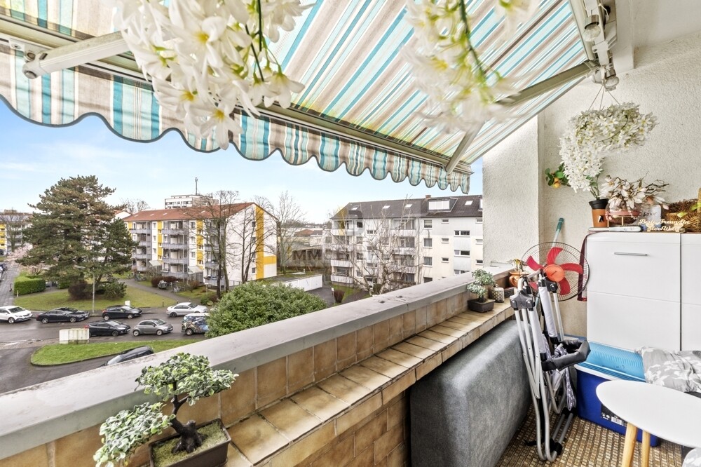 schöner Balkon