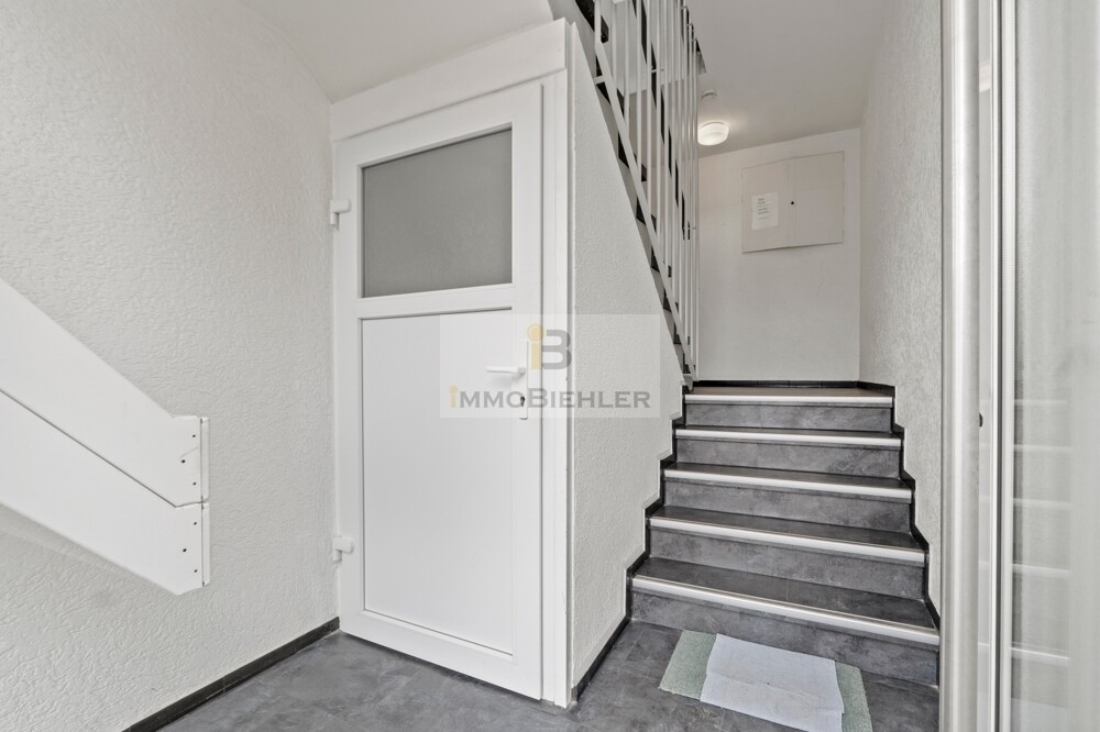 Gepflegtes Treppenhaus