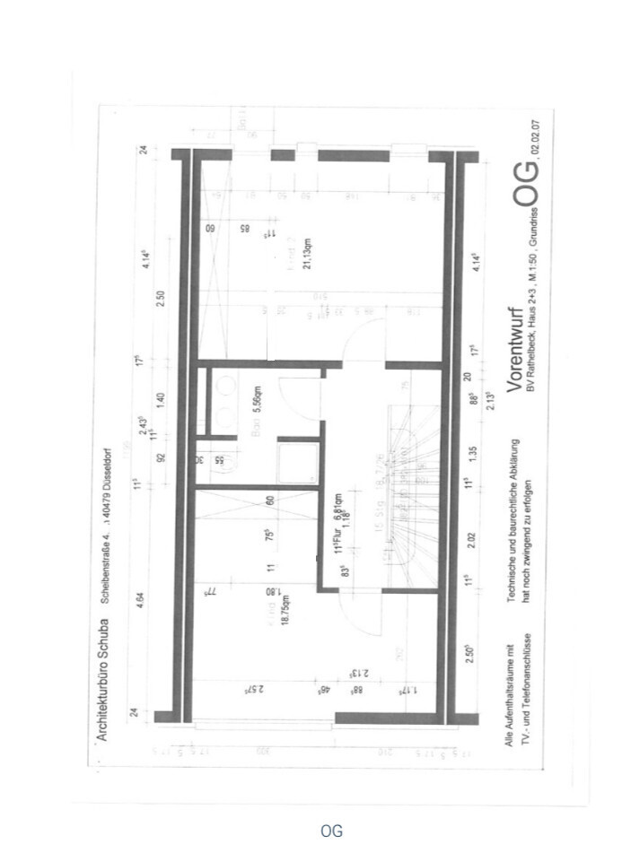Grundriss 1. OG