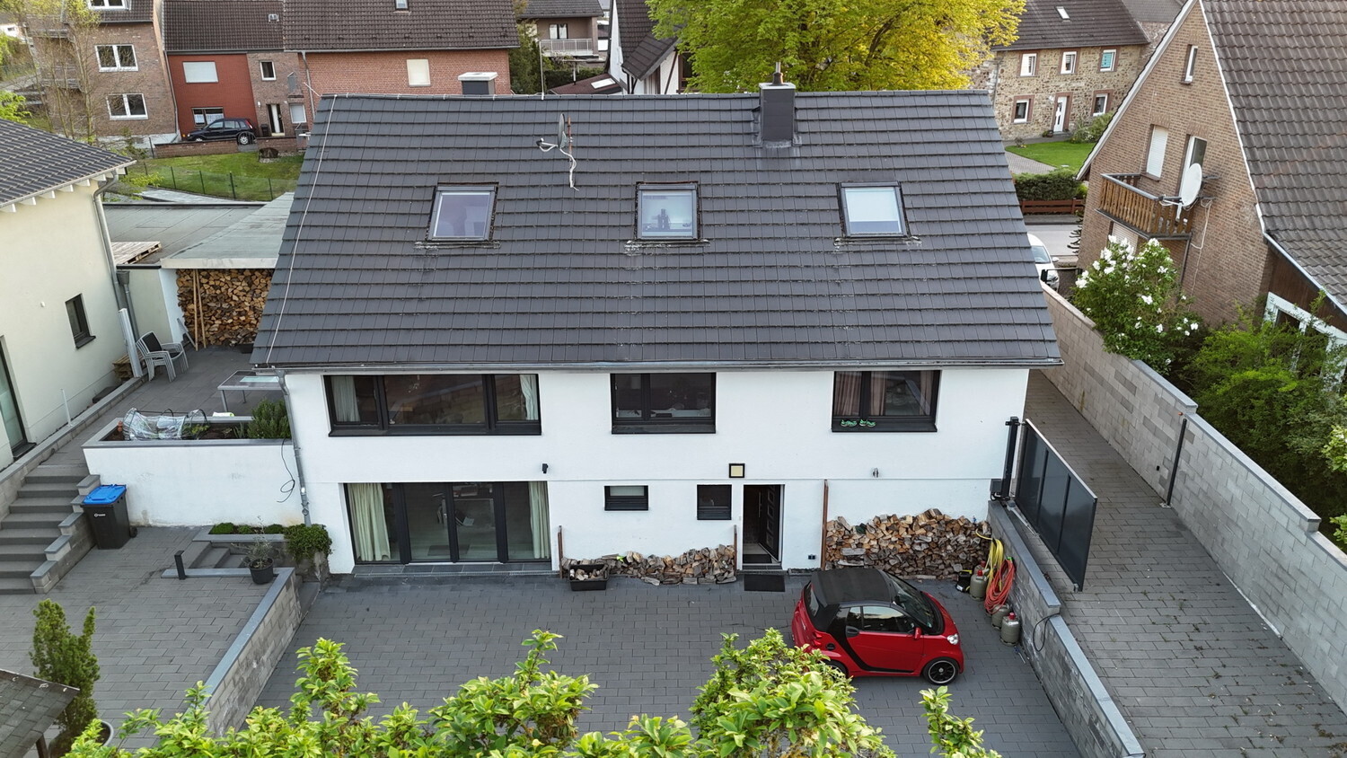 Luftaufnahme Gartenansicht