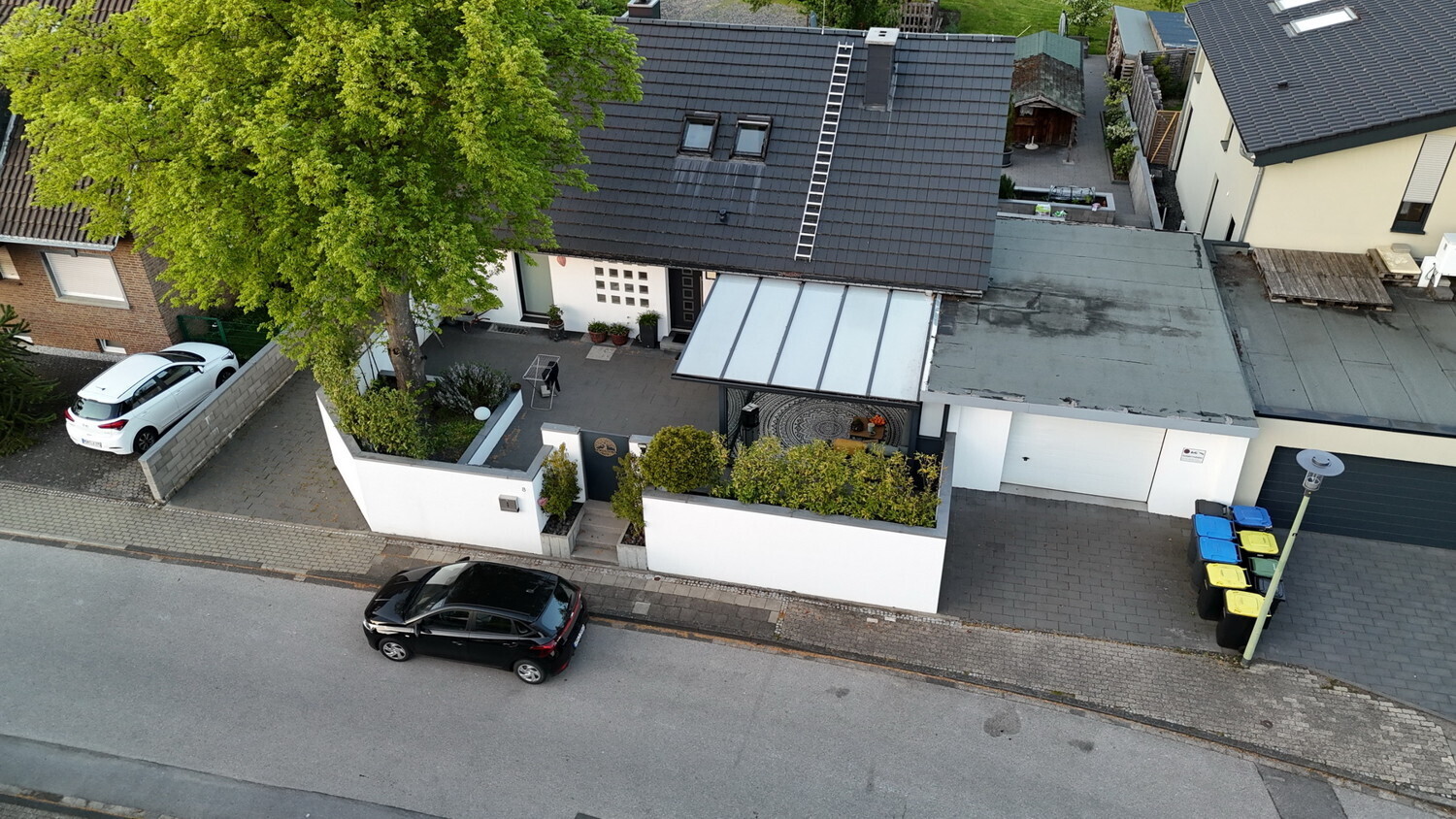 Luftaufnahme Strassenansicht