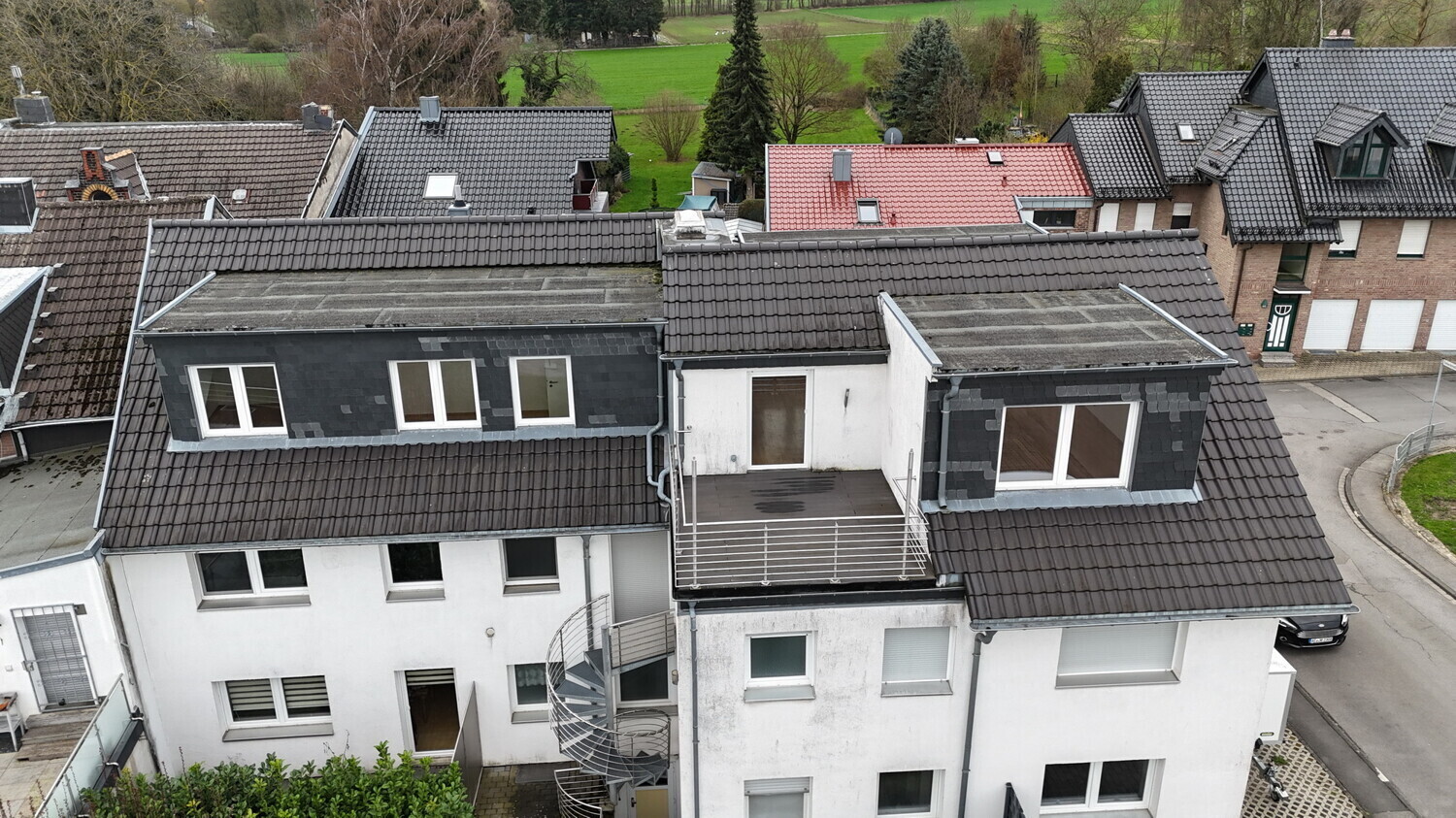 Rückansicht (Fassade zur Zeit in Bearbeitung)