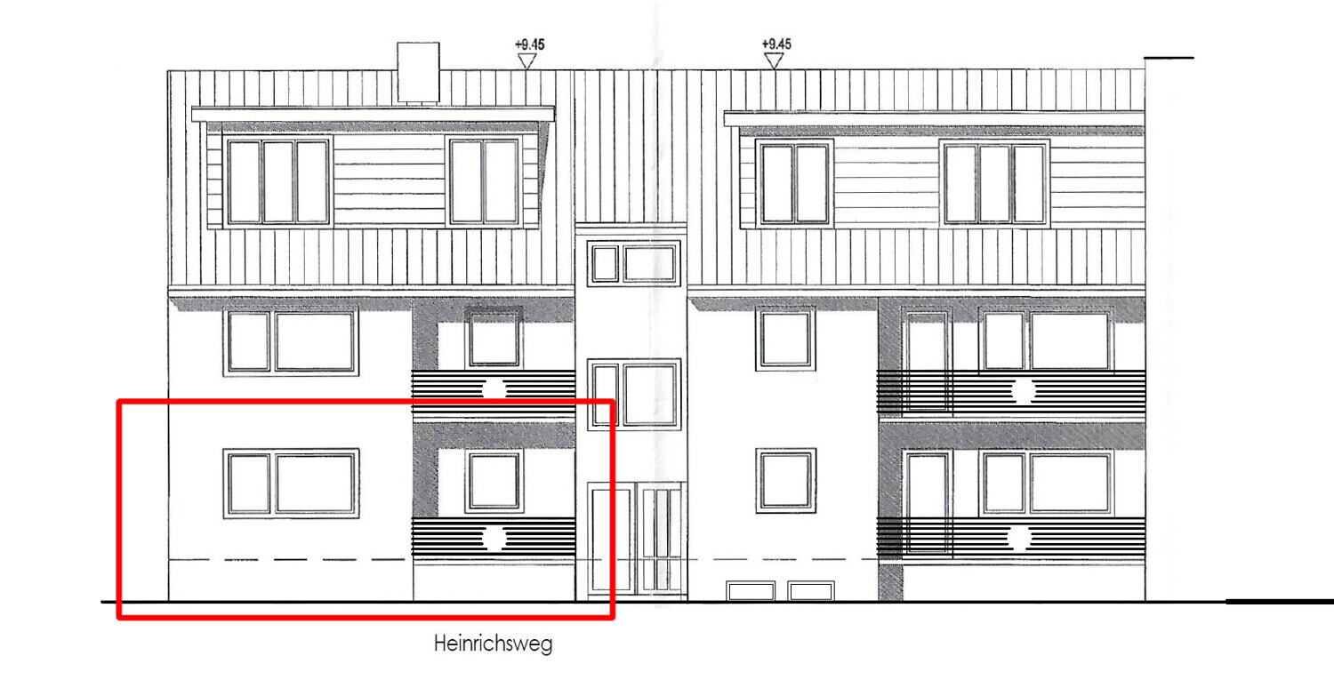 01 Strassenansicht Wohnung 01 - EG