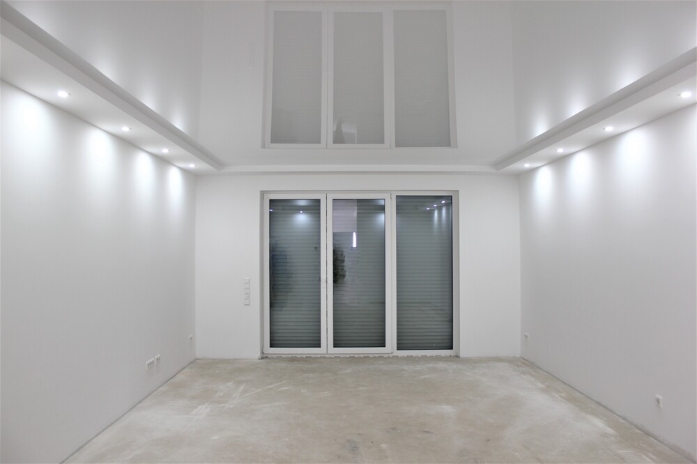 Wohnzimmer beleuchtet
