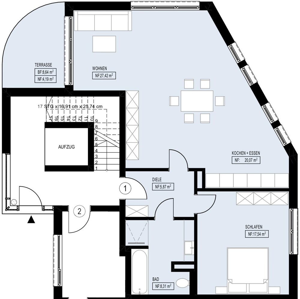 Wohnung 1