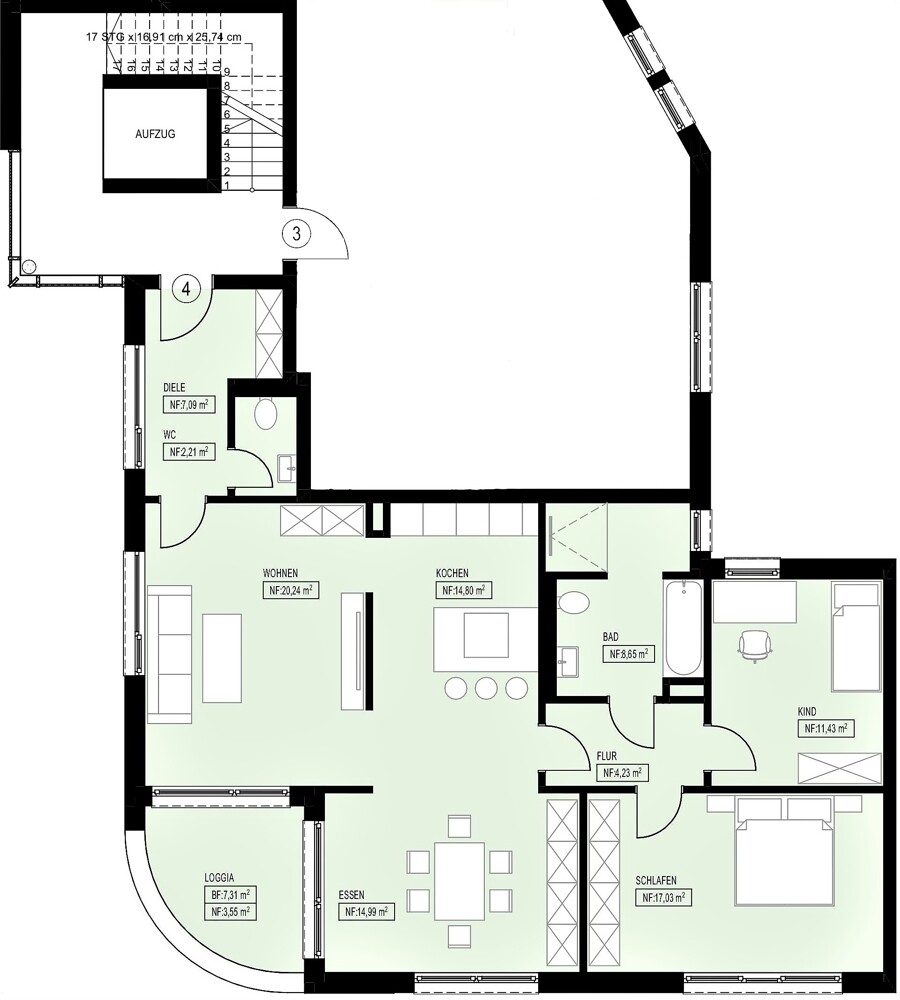 Wohnung 4