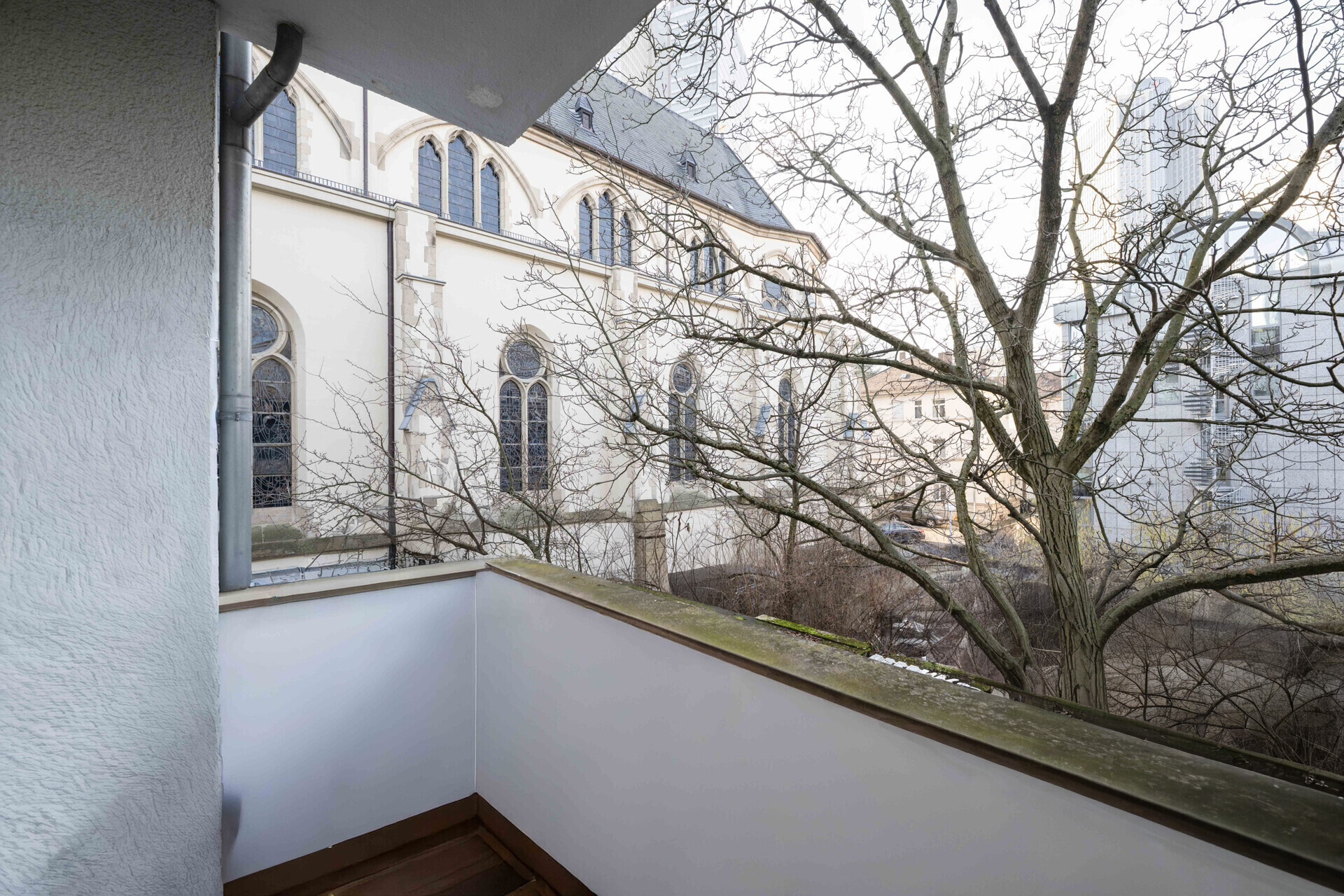 Südwest-Balkon mit Blick in die Natur