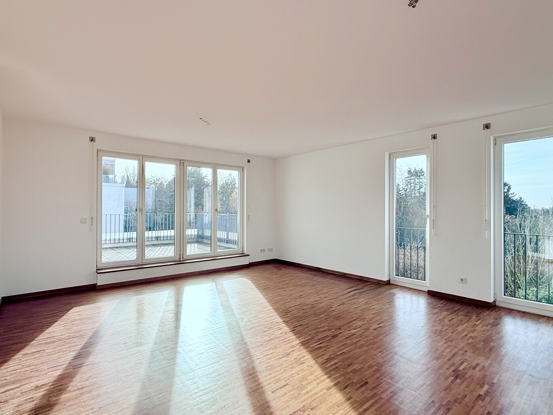 Herrliche Ausblicke vom Wohnzimmer