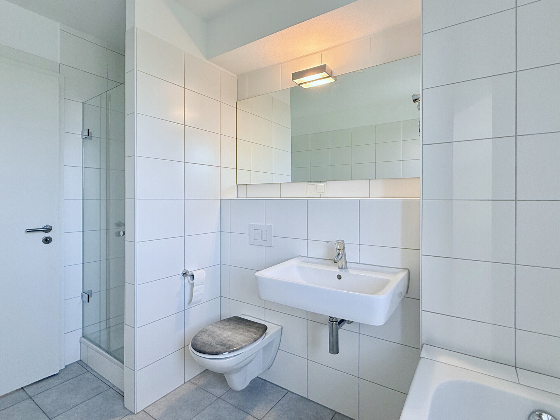 Zeitloses Badezimmer