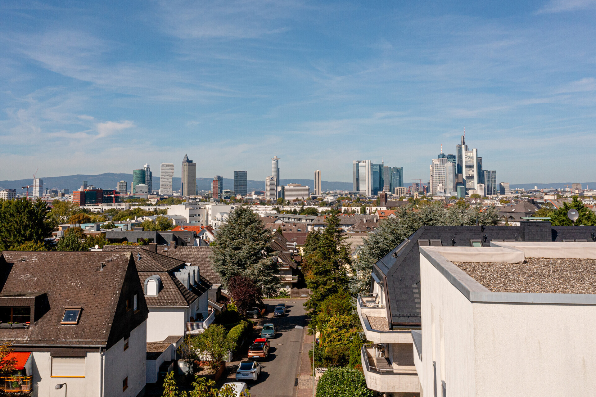 Blick auf die Skyline