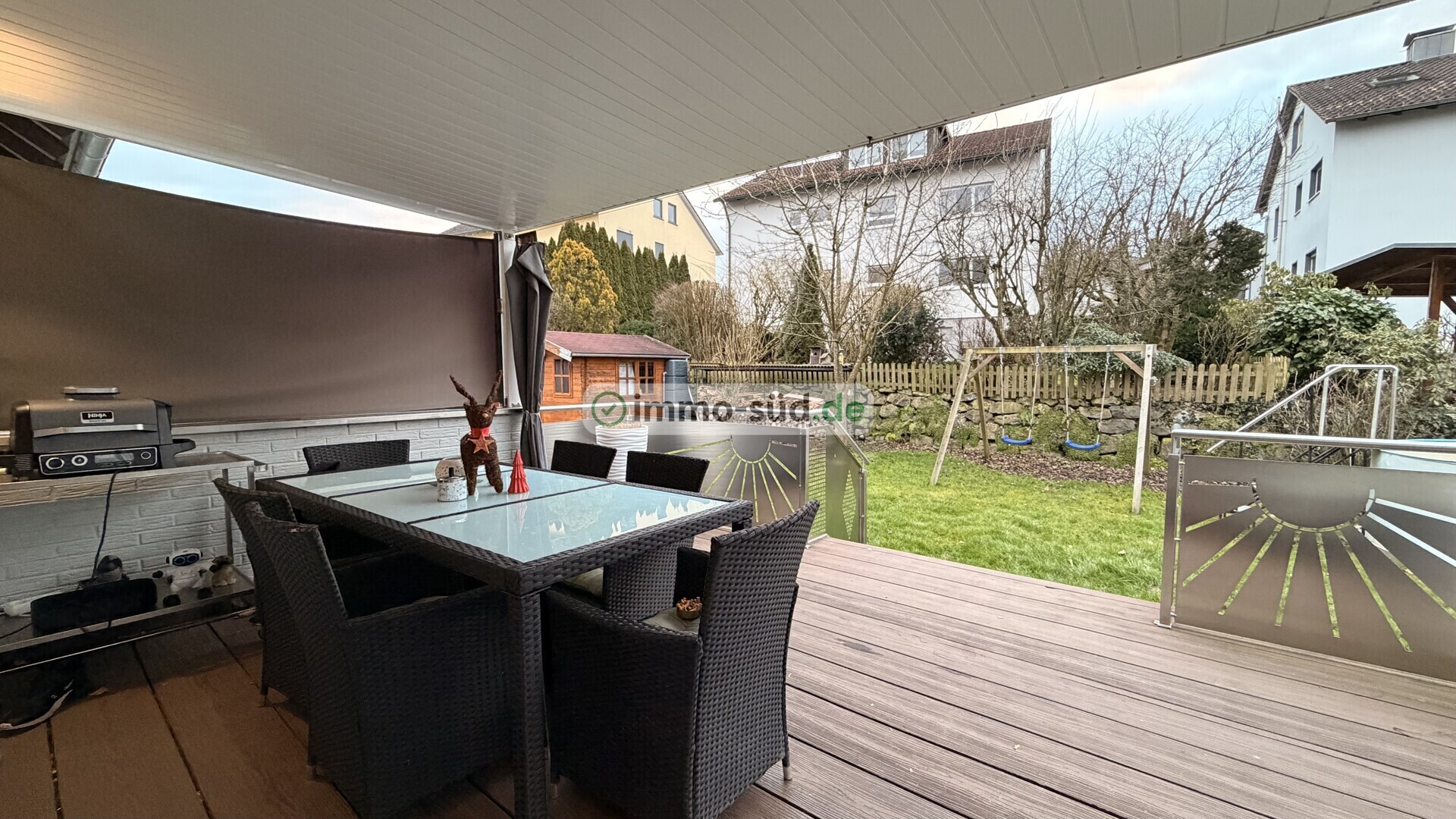 Hauptwohung Terrasse