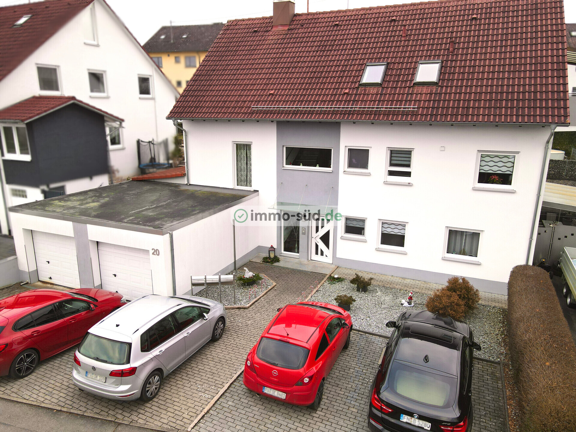 Drohnenbild Parkplatz
