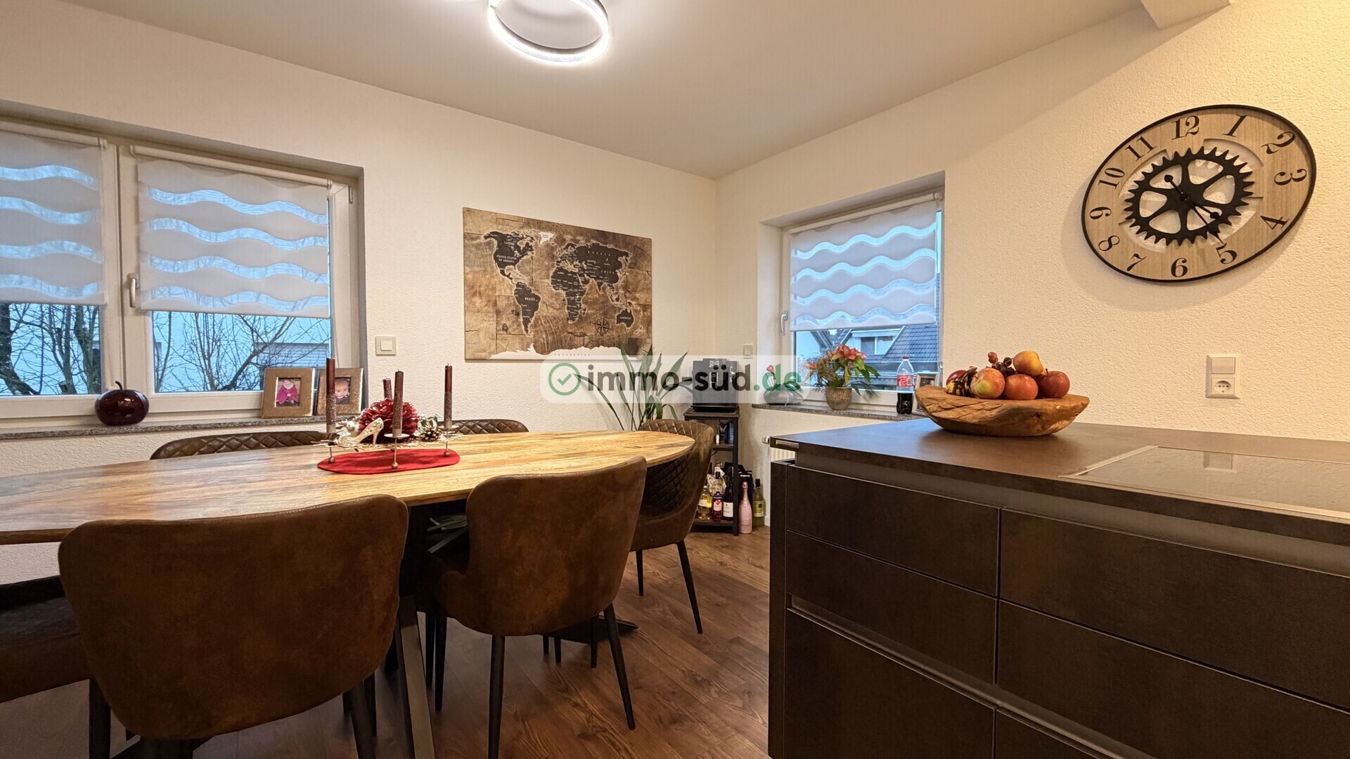 Hauptwohnung Ess- Küchenbereich